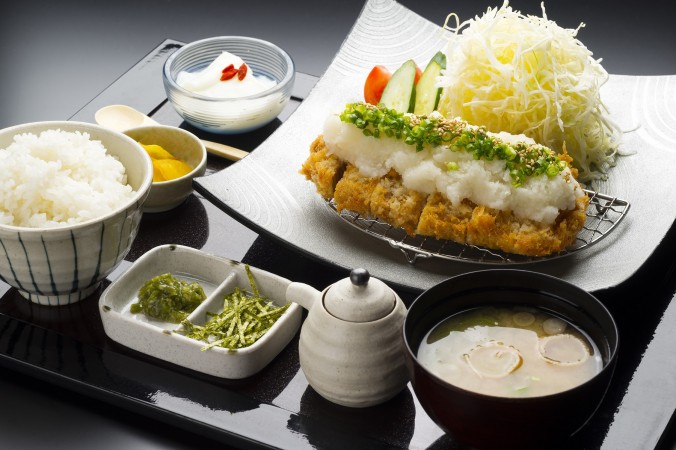 おろしとんかつ御膳